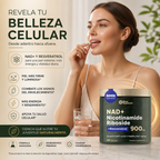 NAD+ con Nicotinamida Ribósido + Resveratrol (900mg)